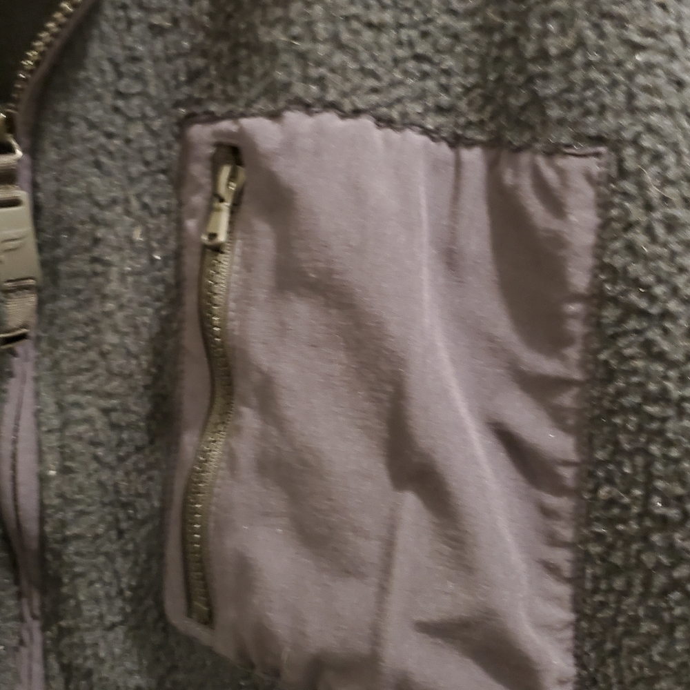 Fabletics Fleece Black Jacket - image 3